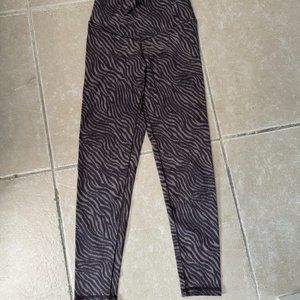 Aerie Offline Zebra Print Legging